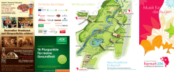 Imageflyer zum - Landesgartenschau Bayreuth 2016