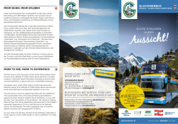 Glocknerbus 2015 - Gro&szlig;glockner Hochalpenstra&szlig;e