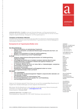 Hamburg Bauingenieur Tragwerksplaner