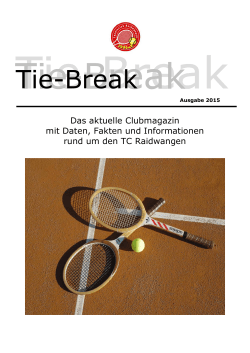 Tie-Break - TC Raidwangen