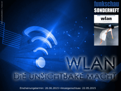 funkschau Sonderheft WLAN 2015