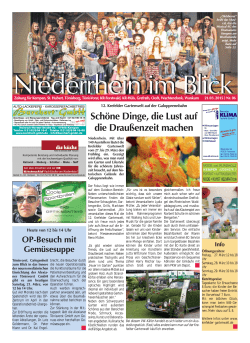 Schöne Dinge, die Lust auf die Draußenzeit machen