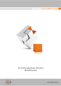 Errichtungsphase Neubau Musiktheater