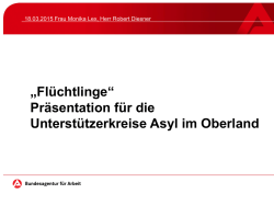 Informationen zum Arbeitsmarktzugang