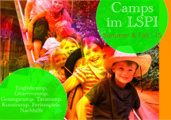 Summer & Fall ` 15 - Lichtenberger Sprachinstitut