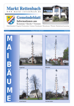 Mai 2015 - Markt Rettenbach