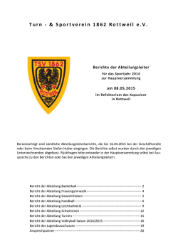 Jahreshauptversammlung_2015_Abteilungsberichte