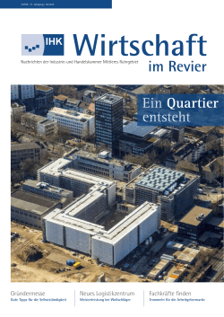 Wirtschaft im Revier, Ausgabe April 2015,