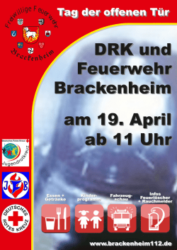 DRK und Feuerwehr Brackenheim DRK und Feuerwehr