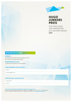 downloaden - Hugo-Junkers-Preis für Forschung und Innovation