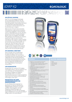 JOYA&trade; X2 - Datalogic