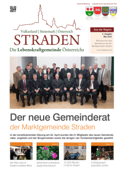 Der neue Gemeinderat - Marktgemeinde Straden