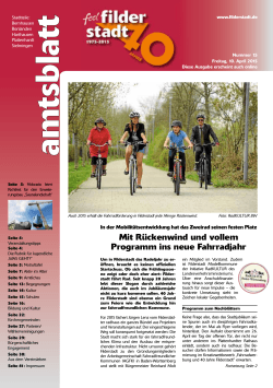Mit Rückenwind und vollem Programm ins neue