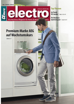 CE-Markt electro 3-2015 - CE