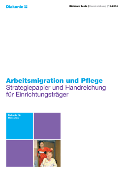 Arbeitsmigration und Pflege