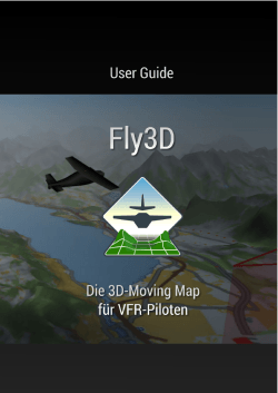 APP USER GUIDE pdf - Fly3D - Android App für VFR Piloten