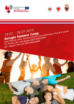 Programm  - Europaregion Tirol-Südtirol
