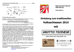 GROTTO TICINESE - Sportsch&uuml;tzen Biezwil