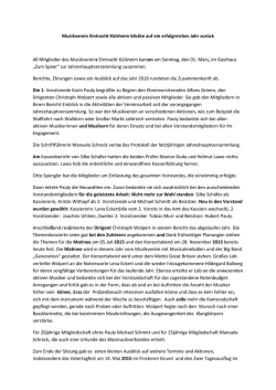 Generalversammlung 2015