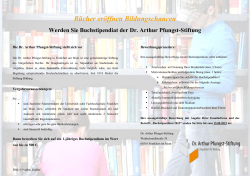 Bewerbungsvoraussetzungen Buchstipendium 2015