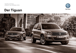Der Tiguan - Volkswagen AG