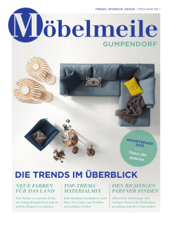 Magazin - Möbel Meile Wien Gumpendorf