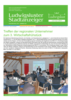 Treffen der regionalen Unternehmer zum 3