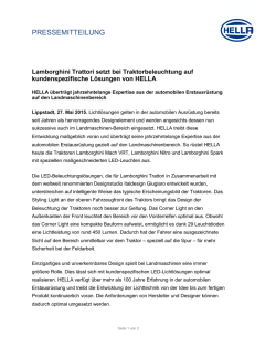 Pressemitteilung,