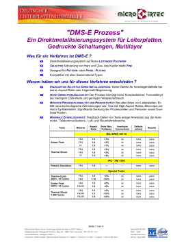 DMS-E Prozess | PDF