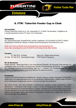 8. FTM / Tubertini Feeder Cup in Cheb