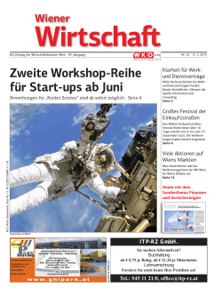 PDF - Wiener Wirtschaft
