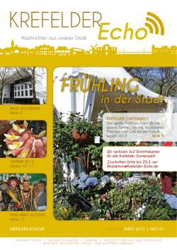 Heft 01, M&auml;rz 2015