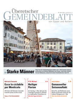 Ecco la ciclabile per Monticolo Heiliger Florian Genussvoller