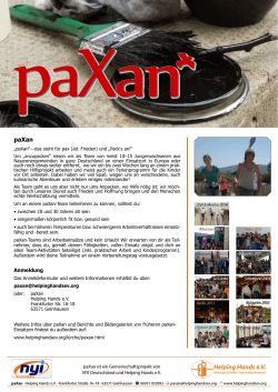 paXan-Flyer, den du hier herunterladen kannst