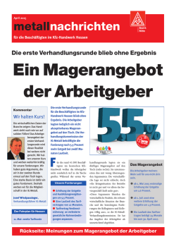 Hessen - IG Metall Bezirk Mitte