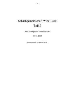 Teil 2 - Schachgemeinschaft Winz