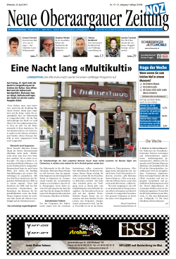 Eine Nacht lang &laquo;Multikulti&raquo;