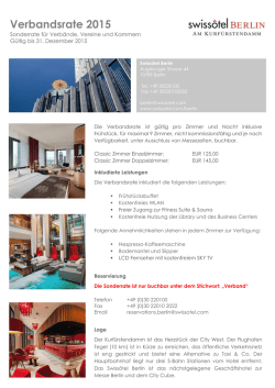 Download: Swiss&ocirc;tel Verbandsrate 2015