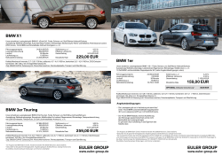 UR UR BMW 1er 159, EUR