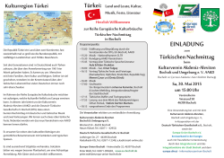 15:00-18:00 Türkischer Nachmittag in Bocholt - Europa