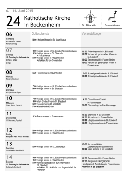 5.6.2015 Wochenblatt Nr.24-2015