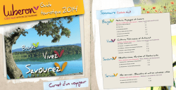 Guide touristique - Oustaou du Luberon