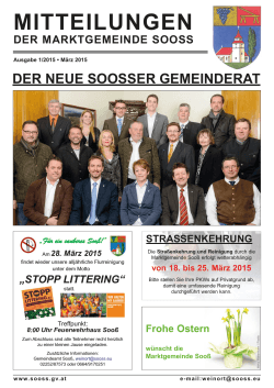 Gemeindezeitung 3/2015