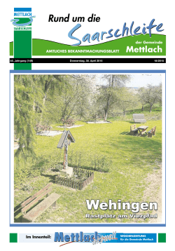 Wo 18 - Gemeinde Mettlach