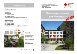 Informationsbroschüre - DRK