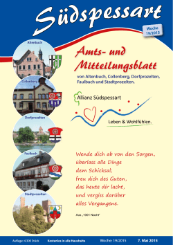 Südspessart - Gemeinde Faulbach