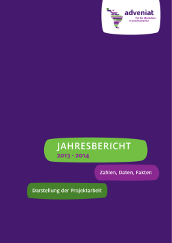 Jahresbericht 2013/2014