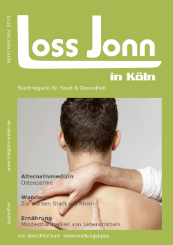 Alternativmedizin - LOSS JONN in Köln