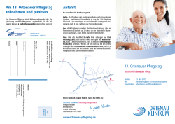 13. Ortenauer Pflegetag