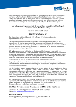 Dipl.-Psychologin/-en